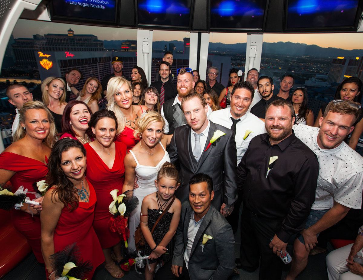 High Roller Weddings at The Linq - 4