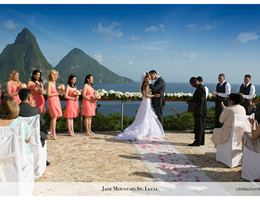 Jade Mountain is a  World Class Wedding Venues Gold Member