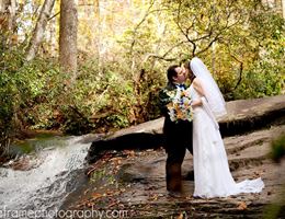 Bradley Creek Falls is a  World Class Wedding Venues Gold Member