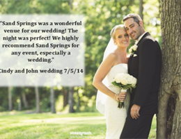Sandsprings Golf Club is a  World Class Wedding Venues Gold Member