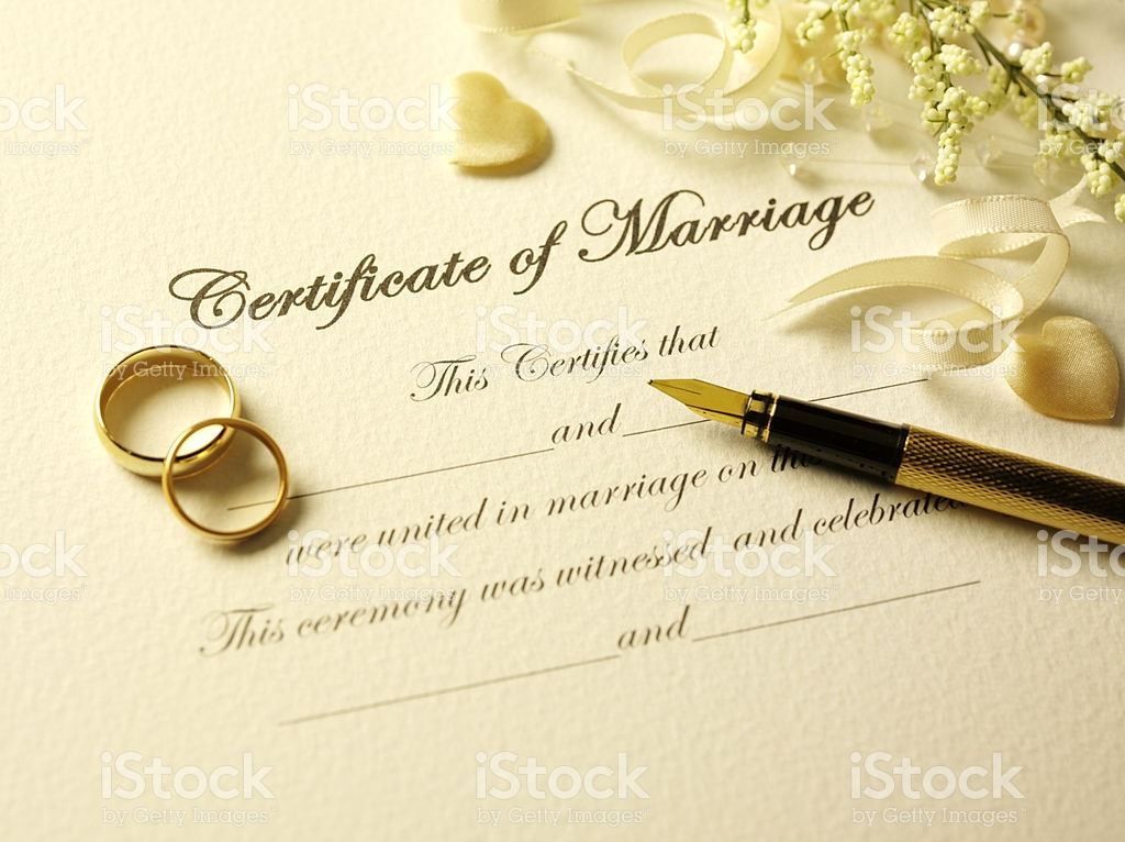 Marriage License - North Carolina - 1