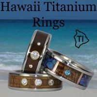 Hawaii Titanium Rings - 1