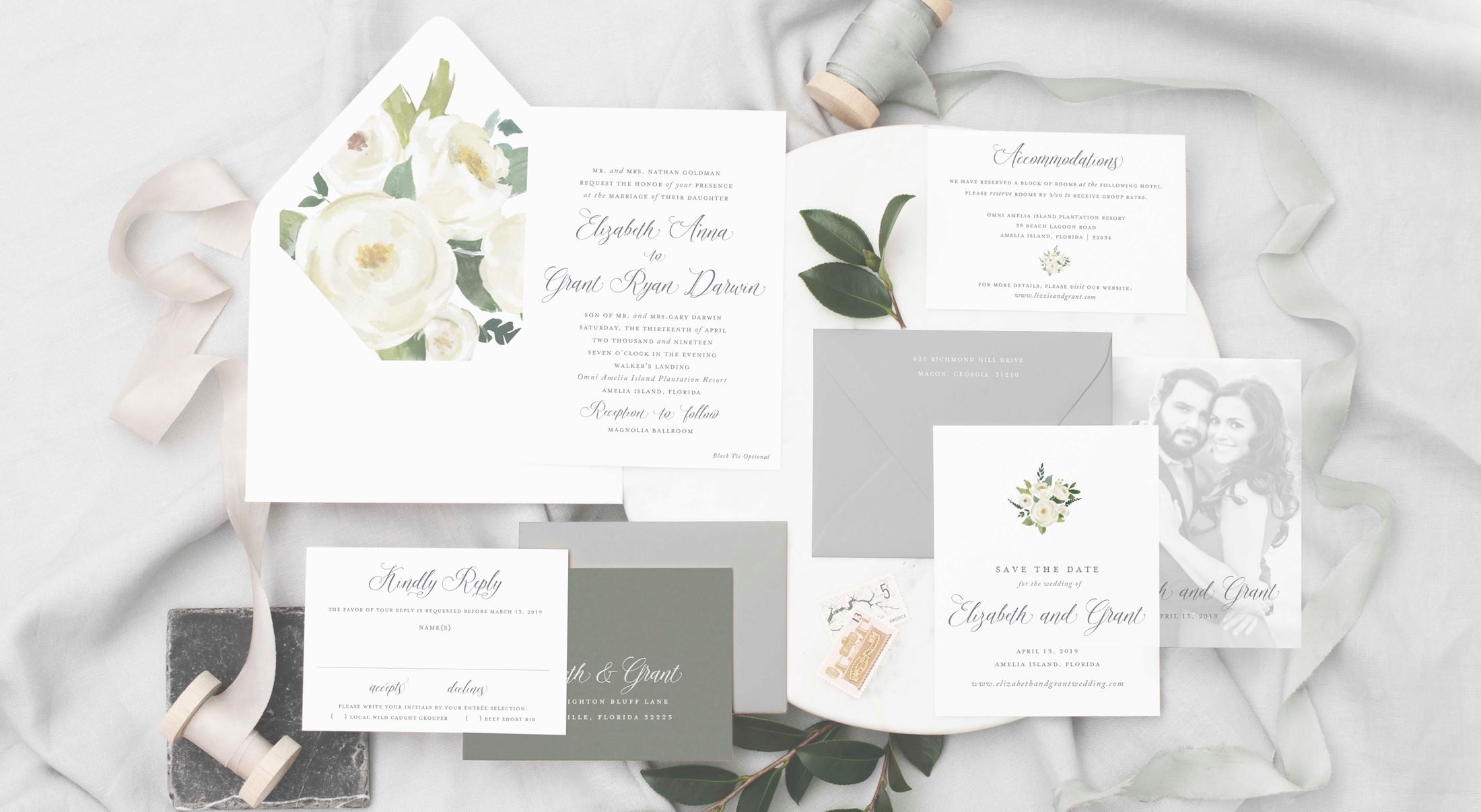 Paper Daisies Stationery - 1