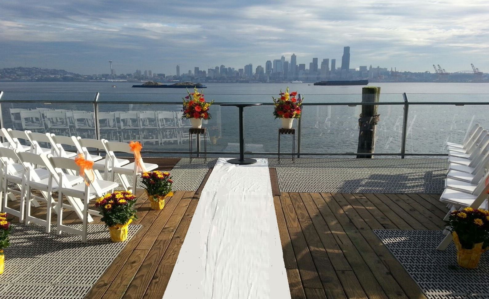 Salty's At Alki Beach, Seattle, Washington, Wedding Venue