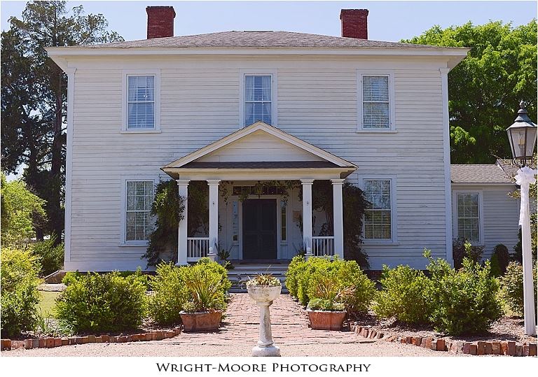 Myrtle Grove Plantation, Macclesfield, North Carolina, Wedding Venue