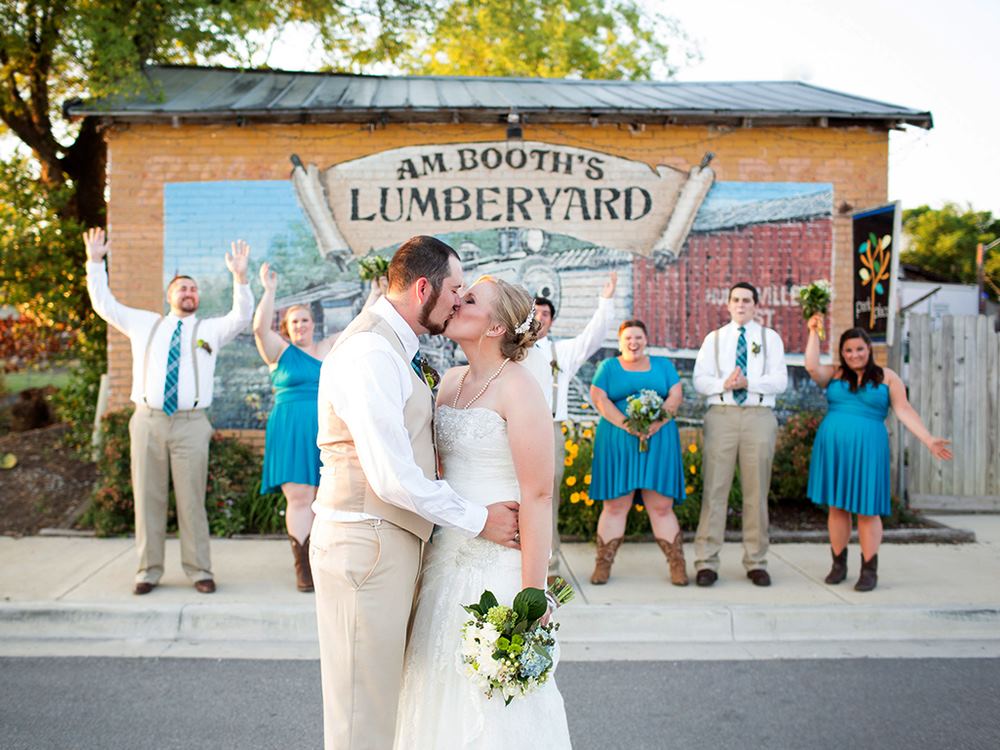 AM Booth's Lumberyard, Huntsville, Alabama, Wedding Venue