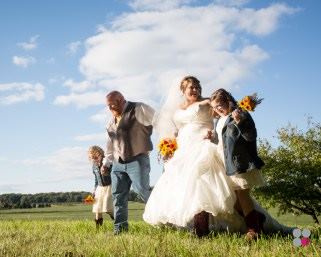 Weddings at Cosgray Chirstmas Trees - 3