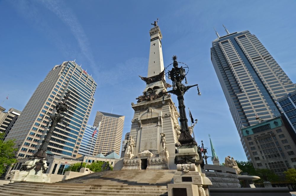The Indiana State Soldiers and Sailors Monument - 3