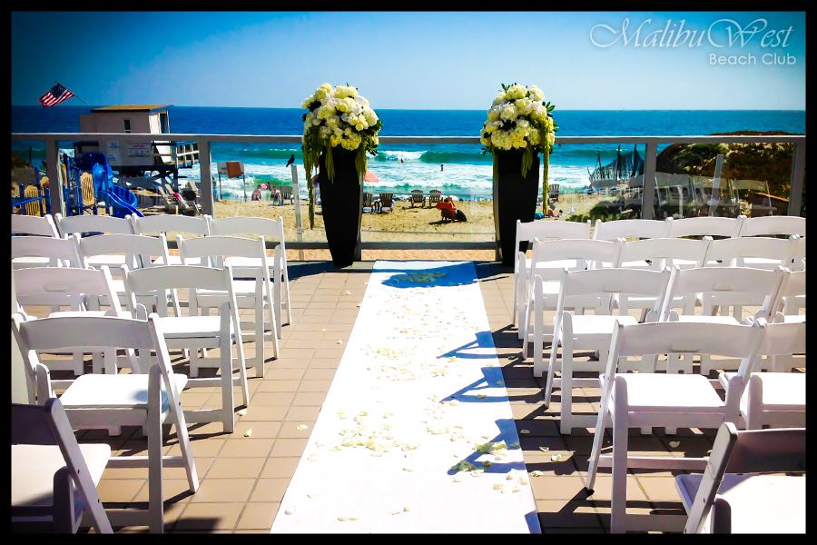 Malibu West Beach Club, Malibu, California, Wedding Venue