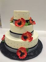 A Beautiful Wedding Cake, in Lisbon, Maine
