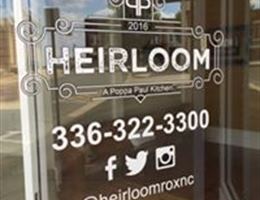 Heirloom - A Poppa Paul Kitchen, in Roxboro, North Carolina