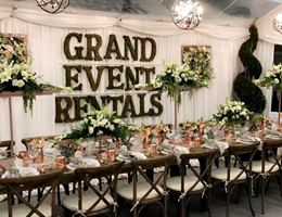 Grand Event Rentals, in Bothell, Washington