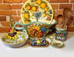 Italian Pottery Outlet, in Santa Barbara, California