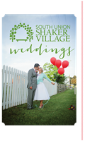South Union Shaker Village is a  World Class Wedding Venues Gold Member