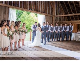 Stein-Boozer Barn is a  World Class Wedding Venues Gold Member