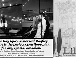 The Rooftop at Lilia Day Spa is a  World Class Wedding Venues Gold Member