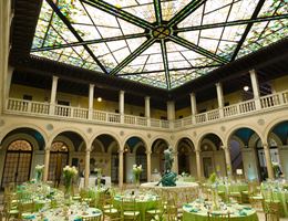 The Patio At Archmere Academy is a  World Class Wedding Venues Gold Member